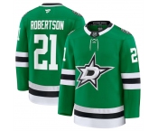 Men's Dallas Stars #21 Jason Robertson Green 2024-25 Home Stitched Hockey Jersey