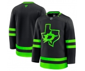 Men's Dallas Stars Blank Black 2024-25 Alternate Stitched Hockey Jersey