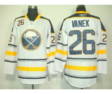 nhl jerseys buffalo sabres #26 thomas vanek white