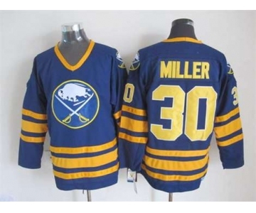 nhl jerseys buffalo sabres #30 ryan miller blue[m&n]