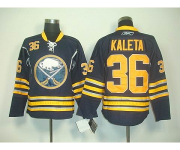 nhl jerseys buffalo sabres #36 kaleta dk blue