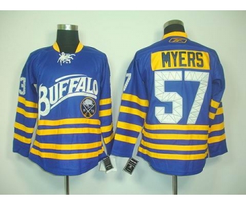 nhl jerseys buffalo sabres #57 myers lt.blue[2011]