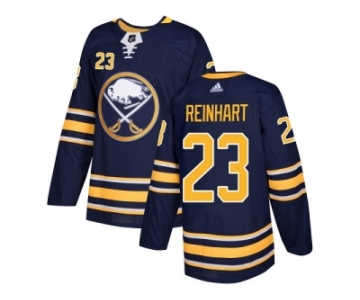 Youth Adidas Buffalo Sabres #23 Sam Reinhart Navy Blue Home Authentic Stitched NHL Jersey