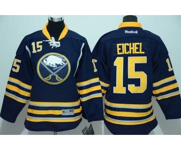 youth nhl jerseys buffalo sabres #15 eichel dk.blue