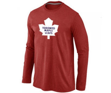 NHLToronto Maple Leafs Big & Tall Logo red Long Sleeve T-Shirt