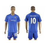 Chelsea #10 Hazard Home Soccer Club Jerseys