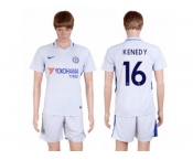 Chelsea #16 Kenedy Away Soccer Club Jersey