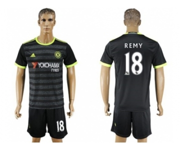 Chelsea #18 Remy Away Soccer Club Jersey