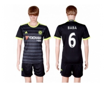 Chelsea #6 Baba Away Soccer Club Jerseys