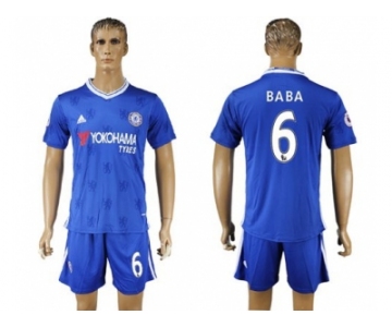 Chelsea #6 Baba Home Soccer Club Jersey
