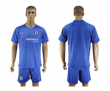 Chelsea Blank Home Soccer Club Jersey.