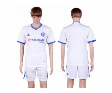 Chelsea Blank White Soccer Club Jerseys