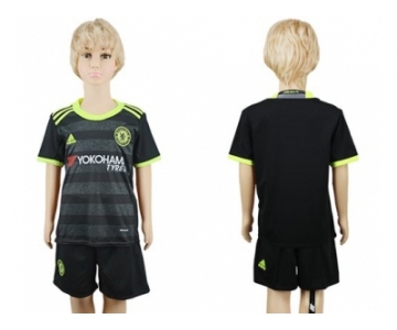 Chelsea Blank Away Kid Soccer Club Jerseys