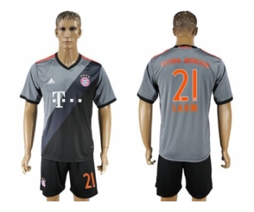Bayern Munchen #21 Lahm Away Soccer Club Jerseys