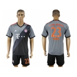 Bayern Munchen #23 Vidal Away Soccer Club Jerseys