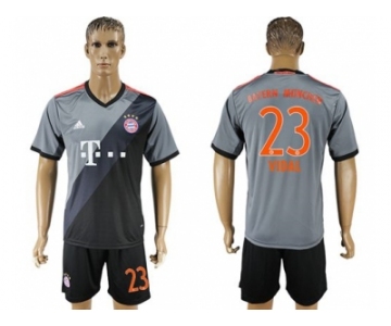 Bayern Munchen #23 Vidal Away Soccer Club Jerseys