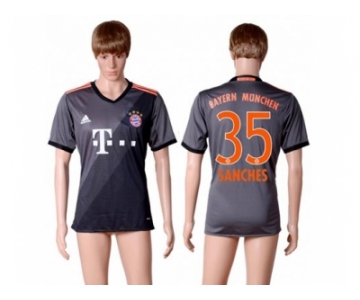 Bayern Munchen #35 Sanches Away Soccer Club Jersey