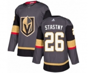 Adidas Vegas Golden Knights #26 Paul Stastny Premier Gray Home NHL Jersey