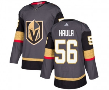 Adidas Vegas Golden Knights #56 Erik Haula Premier Gray Home NHL Jersey