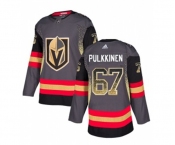 Adidas Vegas Golden Knights #67 Teemu Pulkkinen Authentic Black Drift Fashion NHL Jersey