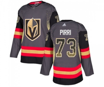 Adidas Vegas Golden Knights #73 Brandon Pirri Authentic Black Drift Fashion NHL Jersey