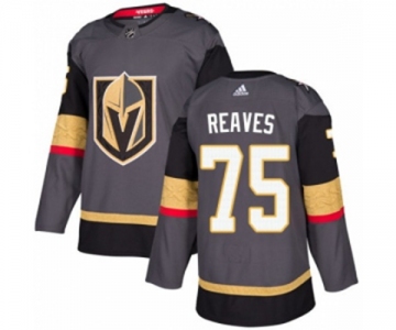 Adidas Vegas Golden Knights #75 Ryan Reaves Premier Gray Home NHL Jersey