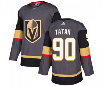 Adidas Vegas Golden Knights #90 Tomas Tatar Premier Gray Home NHL Jersey