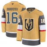 Men's Vegas Golden Knights #16 Pavel Dorofeyev Gold Home Authentic Jersey Men's Vegas Golden Knights #16 Pavel Dorofeyev Gold Home Authentic Jersey