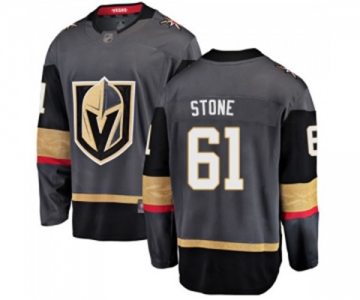 Men's Vegas Golden Knights #61 Mark Stone Authentic Black Home Fanatics Branded Breakaway Hockey Jersey