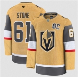 Men's Vegas Golden Knights #61 Mark Stone Gold 2026 Stanley Cup Final Patch And C Patch Home Stitched Hockey Jersey Men's Vegas Golden Knights #61 Mark Stone Gold 2026 Stanley Cup Final Patch And C Patch Home Stitched Hockey Jersey