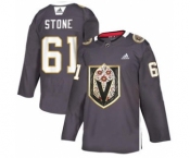 Men's Vegas Golden Knights #61 Mark Stone Grey Latino Heritage Night Stitched Hockey Jersey