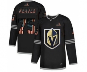 Men's Vegas Golden Knights #75 Ryan Reaves Black USA Flag Limited Hockey Jersey