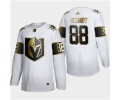 Men's Vegas Golden Knights #88 Nate Schmidt White Golden Edition Limited Stitched Hockey Jersey