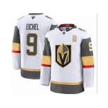 Men's Vegas Golden Knights #9 Jack Eichel White With A Patch Authentic Jersey Men's Vegas Golden Knights #9 Jack Eichel White With A Patch Authentic Jersey