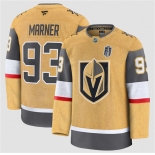 Men's Vegas Golden Knights #93 Mitch Marner Gold 2026 Stanley Cup Final Patch Home Stitched Hockey Jersey Men's Vegas Golden Knights #93 Mitch Marner Gold 2026 Stanley Cup Final Patch Home Stitched Hockey Jersey