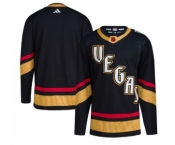 Men's Vegas Golden Knights Blank Black 2022-23 Reverse Retro Stitched Jersey