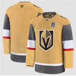 Men's Vegas Golden Knights Blank Gold 2026 Stanley Cup Final Patch Home Stitched Hockey Jersey Men's Vegas Golden Knights Blank Gold 2026 Stanley Cup Final Patch Home Stitched Hockey Jersey