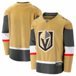 Men's Vegas Golden Knights Fanatics Branded Gold 2020-21 Alternate Premier Break away Jersey