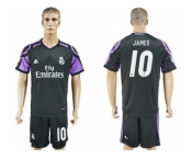 Real Madrid #10 James Sec Away Soccer Club Jersey