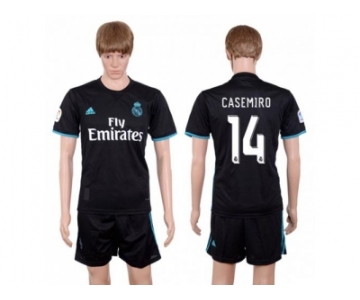 Real Madrid #14 Casemiro Away Soccer Club Jersey