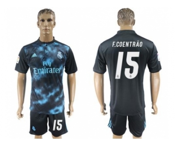 Real Madrid #15 F.Coentrao Away Soccer Club Jersey 1