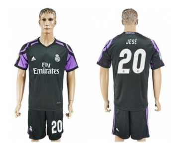 Real Madrid #20 Jese Sec Away Soccer Club Jersey