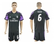 Real Madrid #6 Nacho Sec Away Soccer Club Jersey