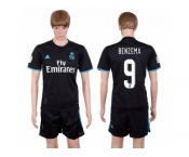 Real Madrid #9 Benzema Away Soccer Club Jersey