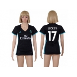 Women's Real Madrid #17 Lucas V. Away Soccer Club Jersey