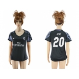 Women's Real Madrid #20 Jese Sec Away Soccer Club Jersey