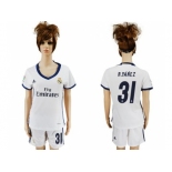 Women's Real Madrid #31 R.Yanez Home Soccer Club Jersey