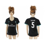 Women's Real Madrid #5 Varane Away Soccer Club Jersey
