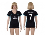 Women's Real Madrid #7 Ronaldo Away Soccer Club Jersey