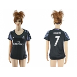 Women's Real Madrid #7 Ronaldo Sec Away Soccer Club Jersey